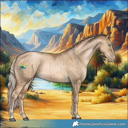 Horse Color:Chocolate Palomino Pearl Dun Brindle 
