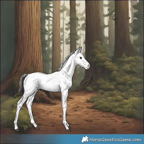 Horse Color:Smoky Black Fewspot 