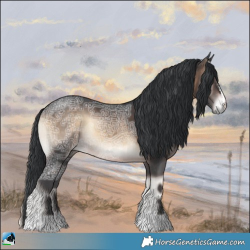 Horse Color:Brown Ice Onyx 