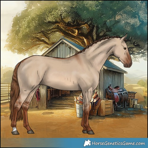 Horse Color:Red Dun 
