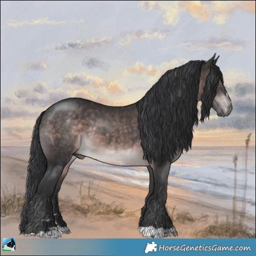 Horse Color:Platinum Brown 