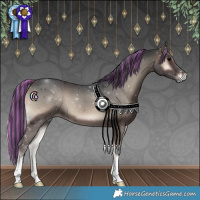 Horse Color:Painted Blue Onyx 