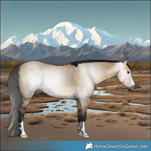 Horse Color:Gray Buckskin Dun 