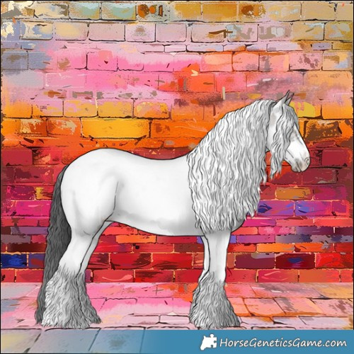 Horse Color:Grullo Tobiano Frame Appaloosa Brindle