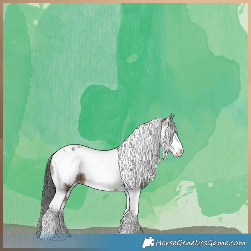 Horse Color:Liver Red Dun Tobiano Frame Appaloosa Brindle