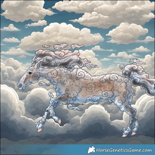 Horse Color:Brown Dun Brindle 