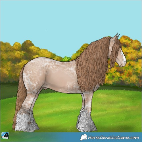 Horse Color:Black Ice Pearl 