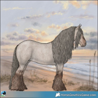 Horse Color:Liver Red Dun Roan Mushroom Rabicano Brindle 