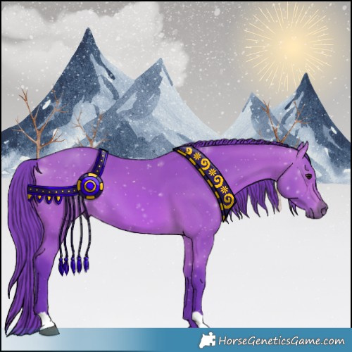 Horse Color:Watercolor Bay 