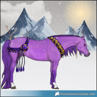 Horse Color:Watercolor Bay 