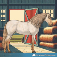 Horse Color:Red Dun Roan 