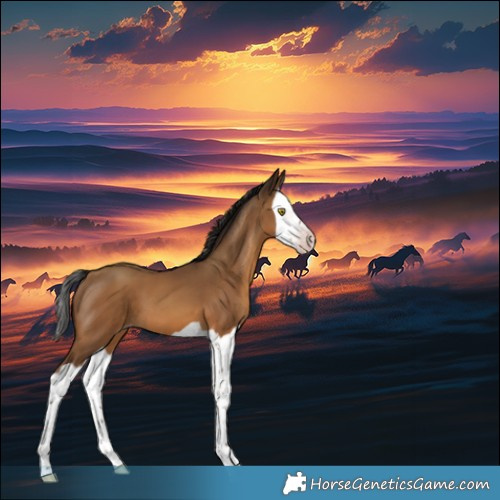 Horse Color:Gray Amber Champagne Splash 