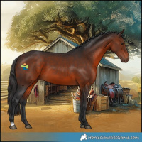Horse Color:Brown 
