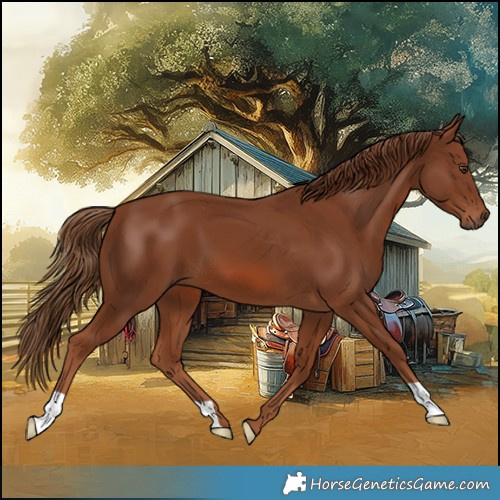 Horse Color:Chestnut 