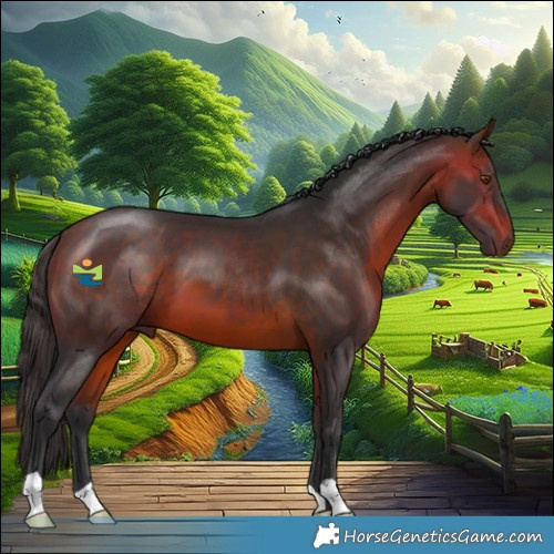 Horse Color:Bay 