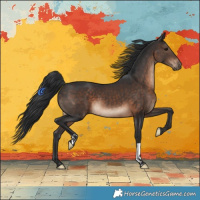 Horse Color:Brown 
