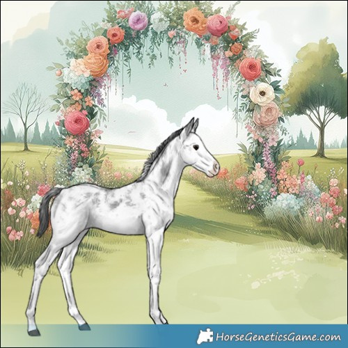 Horse Color:White Spotted Brown Sabino 
