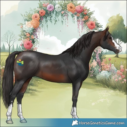 Horse Color:Brown 