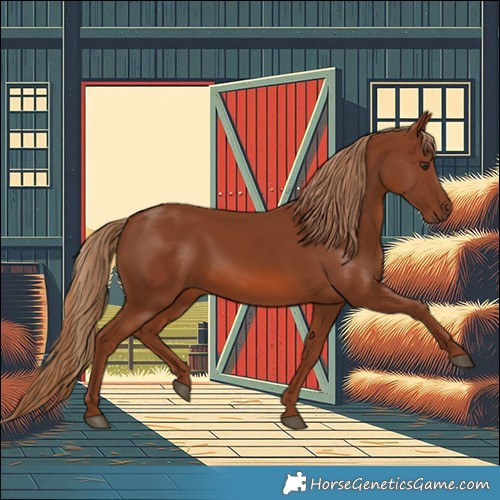 Horse Color:Chestnut 