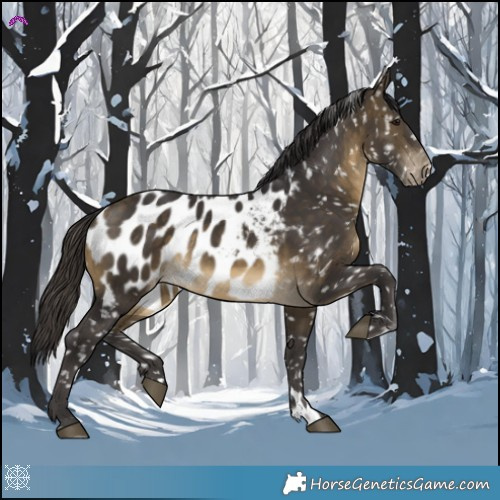 Horse Color:Buckskin Appaloosa 
