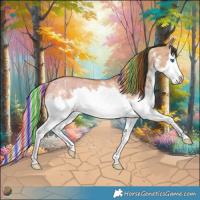 Horse Color:Painted Bay Dun Sabino Splash Rabicano 