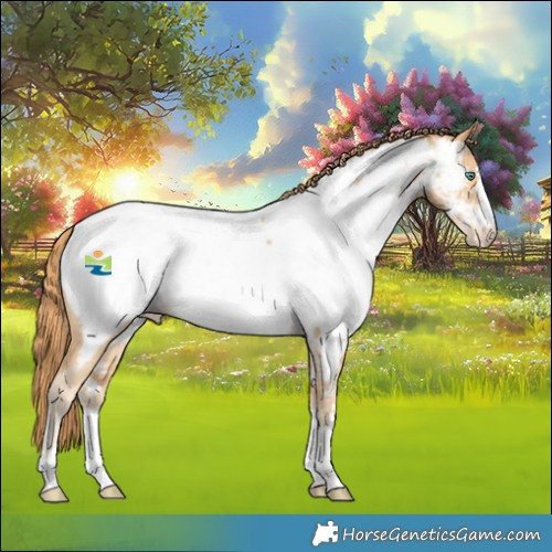 Horse Color:Smoky Black Pearl Appaloosa Rabicano 