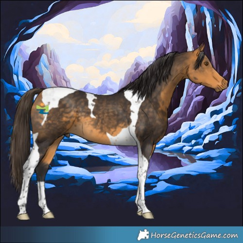 Horse Color:Buckskin Tobiano 