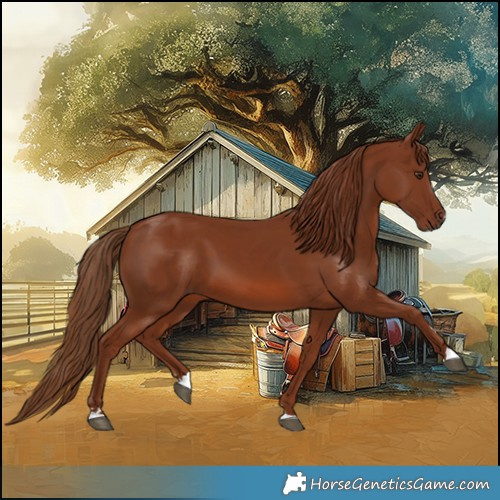 Horse Color:Chestnut 