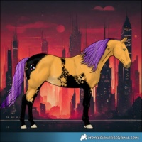 Horse Color:Void Painted Palomino Tobiano