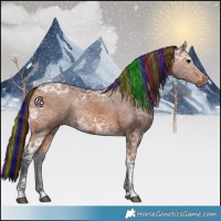 Horse Color:Painted Bay Ice 