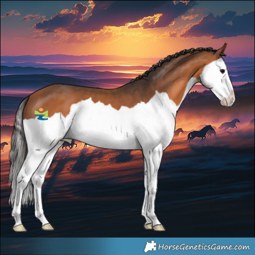 Horse Color:Bay Splash 