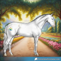 Horse Color:White Spotted Silver Buckskin Snowdrop Dun Appaloosa