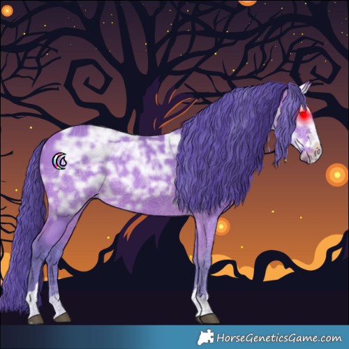 Horse Color:Watercolor Bay Ice 