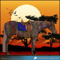 Horse Color:Nacre Chestnut Ice 