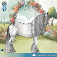 Horse Color:Buckskin Sabino Rabicano 