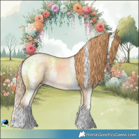 Horse Color:Buckskin Ice Pearl Sabino Rabicano 