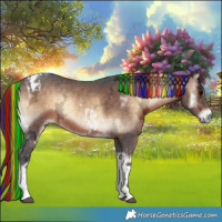 Horse Color:Painted Brown Ice Onyx Tobiano 