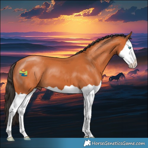 Horse Color:Bay Splash 
