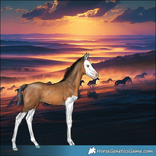 Horse Color:Gray Amber Champagne Splash 