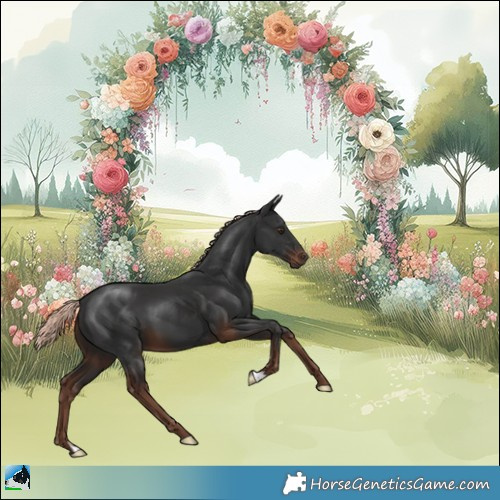 Horse Color:Liver Chestnut Mushroom 