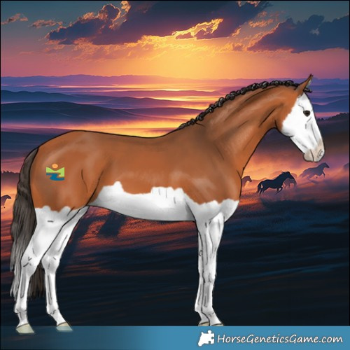 Horse Color:Bay Splash 