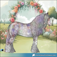 Horse Color:Nacre Chocolate Silver Black Chinchilla Sabino Rabicano 