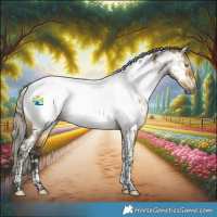 Horse Color:Gray White Spotted Silver Buckskin Dun Mushroom Tobiano Frame Appaloosa Rabicano 