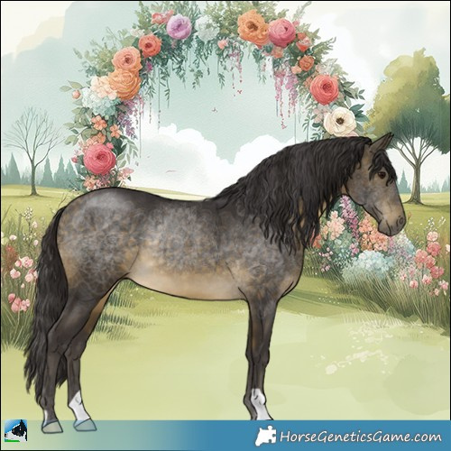 Horse Color:Buckskin