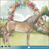 Horse Color:Chocolate Palomino Dun Mushroom Rabicano Brindle 