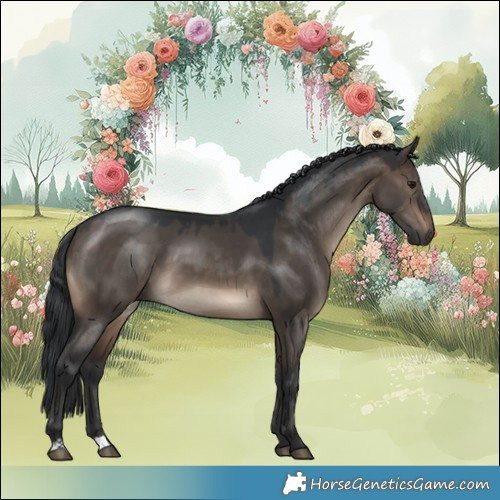 Horse Color:Brown Dun 