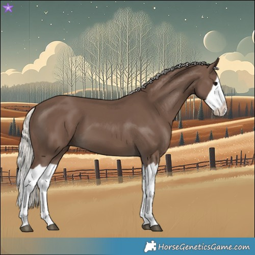 Horse Color:Silver Black Splash