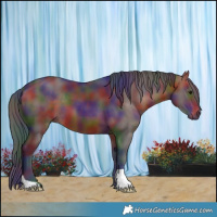 Horse Color:Nacre Bay 