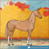 Horse Color:Chestnut Tobiano 