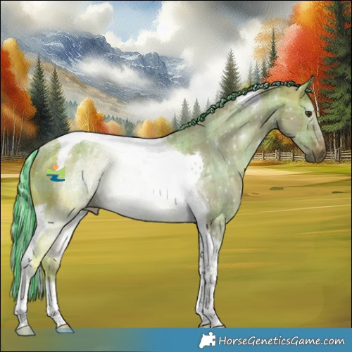 Horse Color:Painted Plaid  Silver Bay Dun Tobiano 